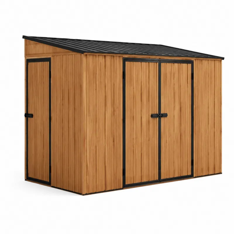 Szopa ogrodowa metalowa 335x255x178 cm